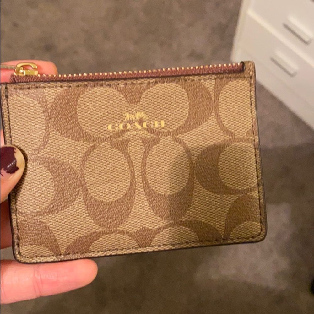 Coach mini wallet